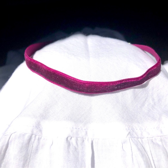 Jewelry - NEW! Wine / Maroon Velvet Choker Necklace